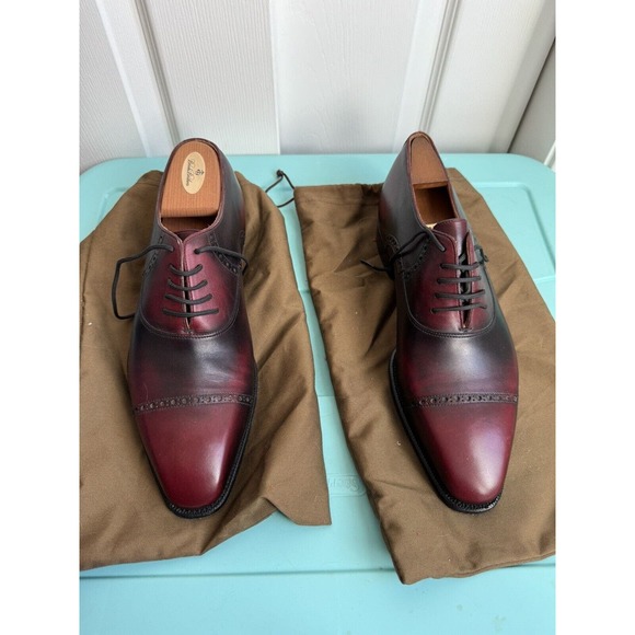 Corthay Kleber Cap Toe Oxford Burgundy 8.5 US - 7.5 UK - 41.5 EU main image 7